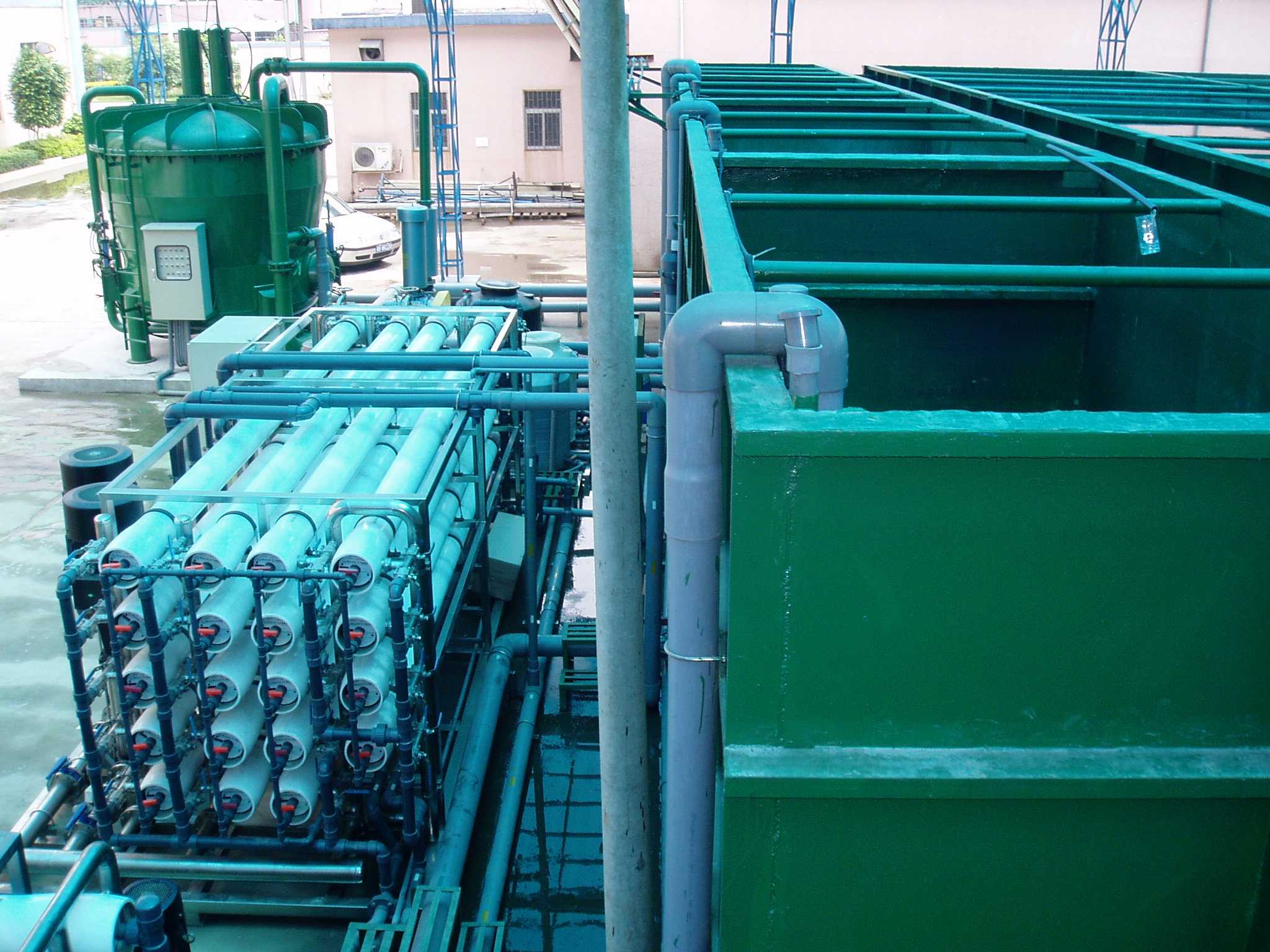 浙江電鍍廠廢水處理設備，電鍍園區廢水處理系統